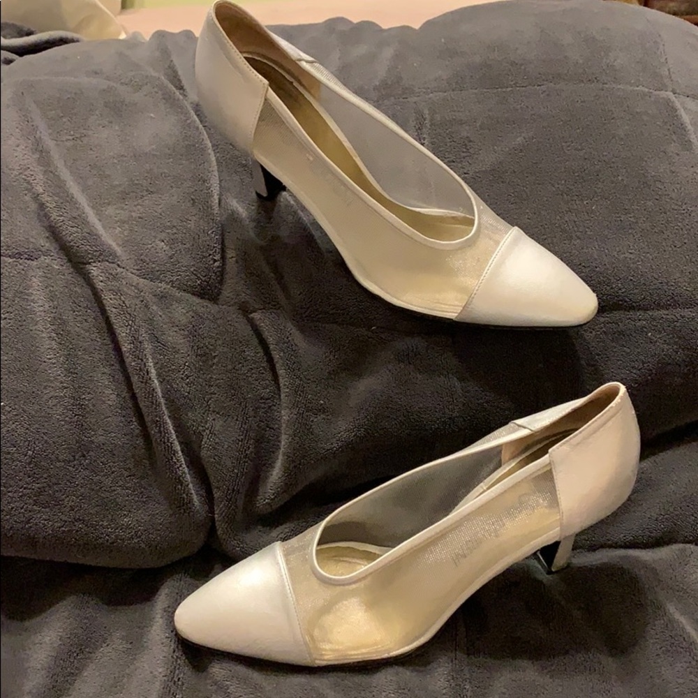 Yves Saint Laurent Mesh Heels